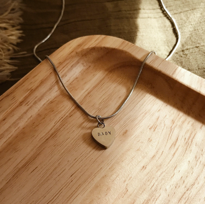 Still Heart Sage Chain Necklace