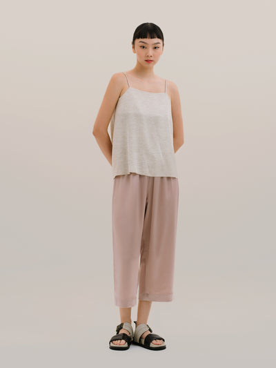 House Straight Leg Pants in Dusty Pink