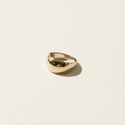 Domed Ring in Gold