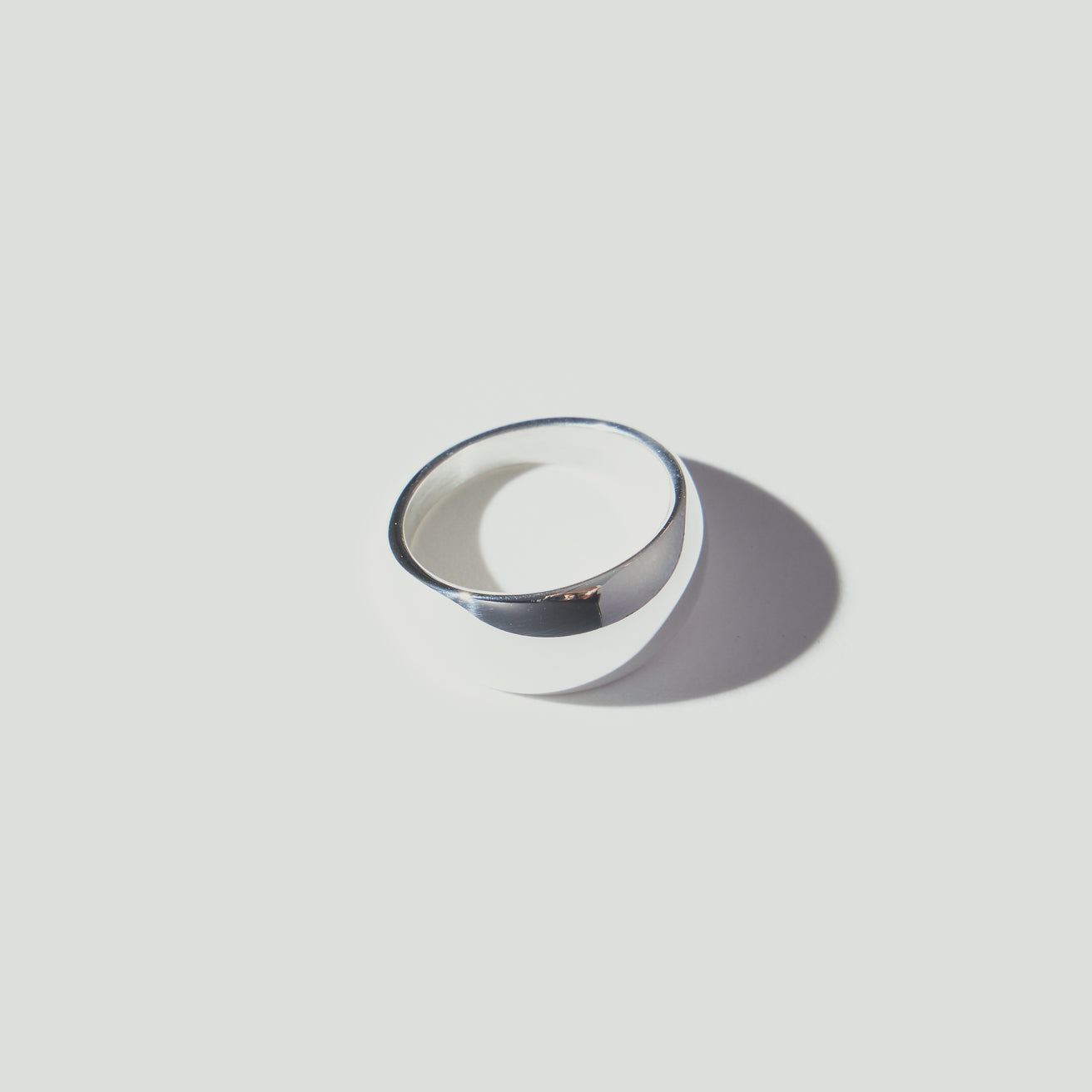 Domed Ring in Sterling Silver